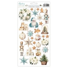 CHRISTMAS BLESSINGS 6x12 Paper Stickers Mintay Papers Scrapbook 30pc