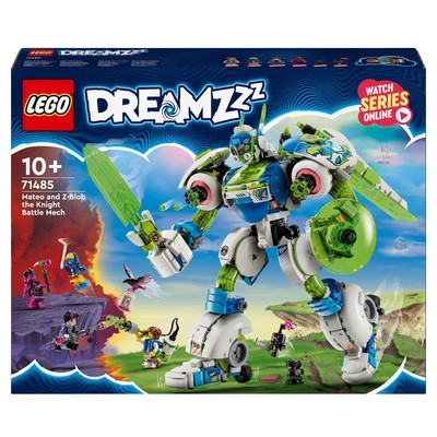 LEGO DREAMZzz 71485 Mateo und Z-Blob der Ritter-Mech Bausatz, Mehrfarbig