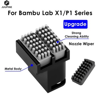 Aluminum Cleaner Nozzle Brush  For Bambu Lab P1P X1 X1C P1S Hotend Nozzle Wiper 