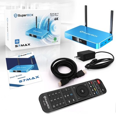 NEW RELEASE 2026 SUPERBOX S7 MAX - 1 Year Warranty