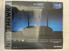 Brand New Netgear Nighthawk AX4 AX3000 Dual Band WiFi Router New Factory Sealed