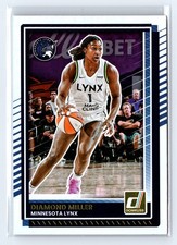 2025 Donruss WNBA #17 Diamond Miller Holo
