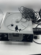 Kodak Ektagraphic III A Slide Projector w Lens, Tray, Remote,