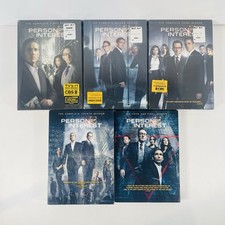 Person of Interest: The Complete Series Seasons 1-5, DVD Seasons 1-3 are NEW
