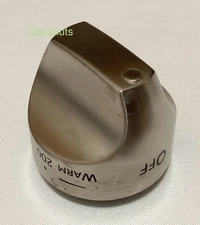 GE stainless oven thermostat control knob part # WB03K10267 stove range