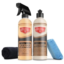Jay Leno's Garage Leather Cleaner and Conditioner for Car Interior – Advan