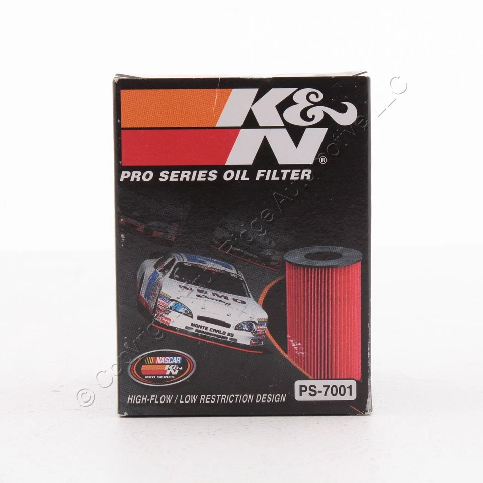 Filtro de motor de aceite K&N PS-7001 Pro plateado para 1999-01 Catera 03-05 Vectra Zafira Foto 3 de 3