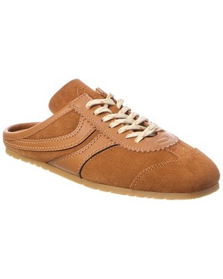 Dries Van Noten Suede & Leather Mule Sneaker Women's Brown 40