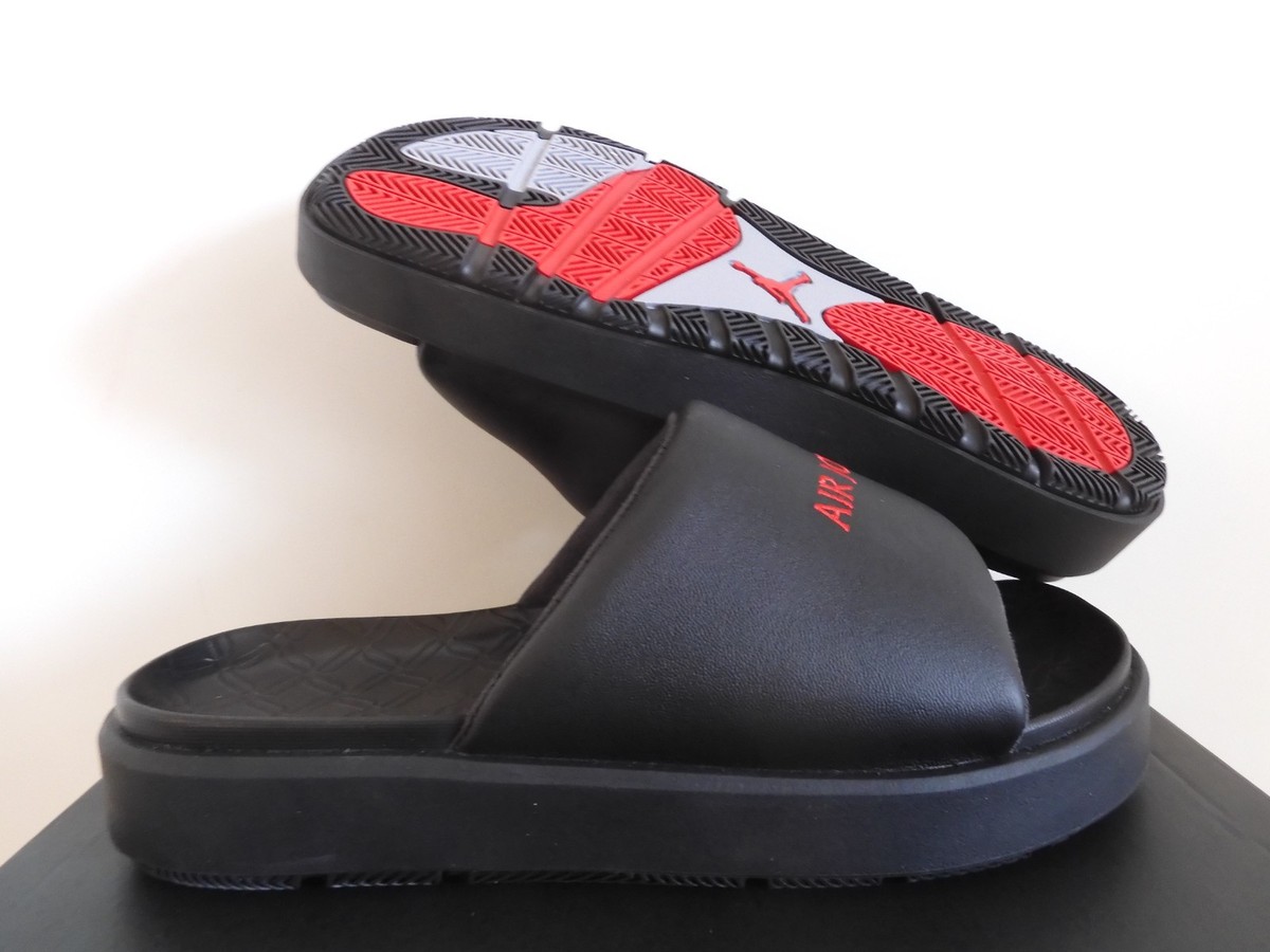 Nike Air Jordan Sophia Slide Black-Red Womens Sz 12/ Mens Sz  display picture 1