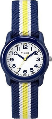 Timex TW7C05800 Kid's Machines Blue Nylon Strap Watch