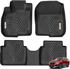 YITAMOTOR Floor Mats Compatible with Honda 2017-2022 CR-V, 1st  2nd Row All
