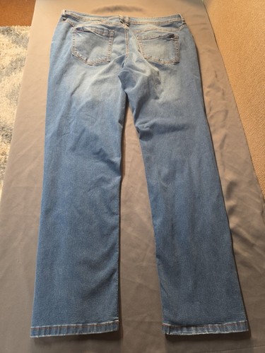 The Perfect Jean NYC Denim Mens Size 40x29 Athletic Fit Blue Dark Wash Stretch - Picture 4 of 7