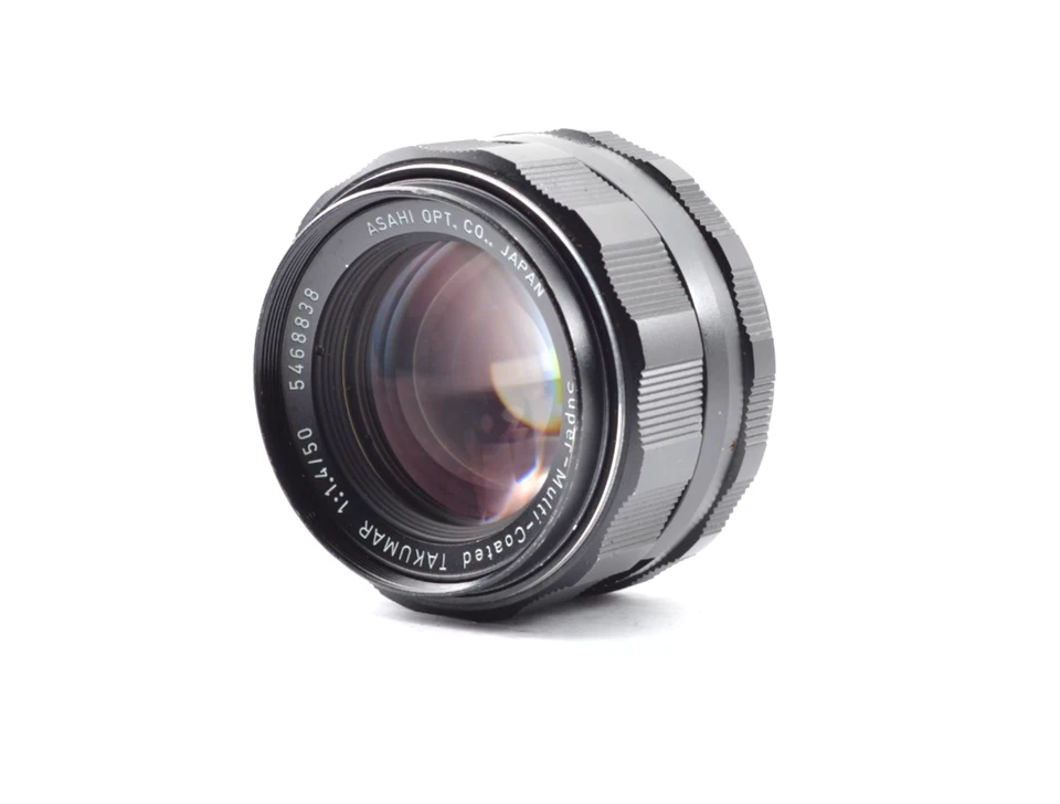 RARO!!【Como Nuevo】PENTAX Super Multi Recubierto TAKUMAR 50mm f/1.4 para M42 de Japón#2328 Foto 2 de 4