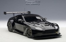 1/18 AUTOart Aston Martin Vantage V12 GT3 Black Diecast Car Model Toy