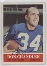 1964 Philadelphia Don Chandler #115 09wc