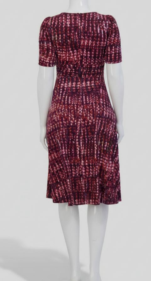 jessica howard red dress Jessica Howard red bell sleeve sheath dress