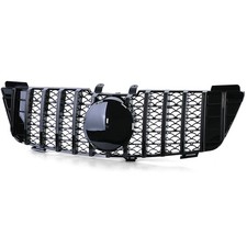 Sport Kühlergrill Schwarz Glanz für Mercedes ML W164 Vorfacelift 2005-2008