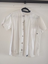 Tilit Chefwear - White Medium Chef Shirt and Black Flex Fit Pants Size 32