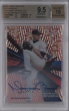 2015 Topps High Tek 3/5 Mariano Rivera #HT-MR BGS 9.5 GEM MINT Auto HOF 4a1