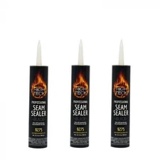 Seam Sealer High Teck 9275 Professional Automotive Grade - Black - 3 Tubes