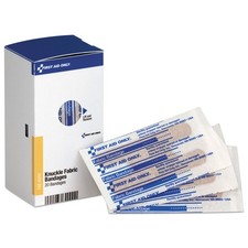 First Aid Only FAE-6200 SmartCompliance Refill Fabric Knuckle Bandages, First Ai