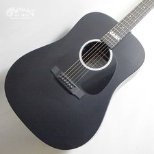 Martin DX Johnny Cash Signature Dreadnought Akustik-E-Gitarre schwarz