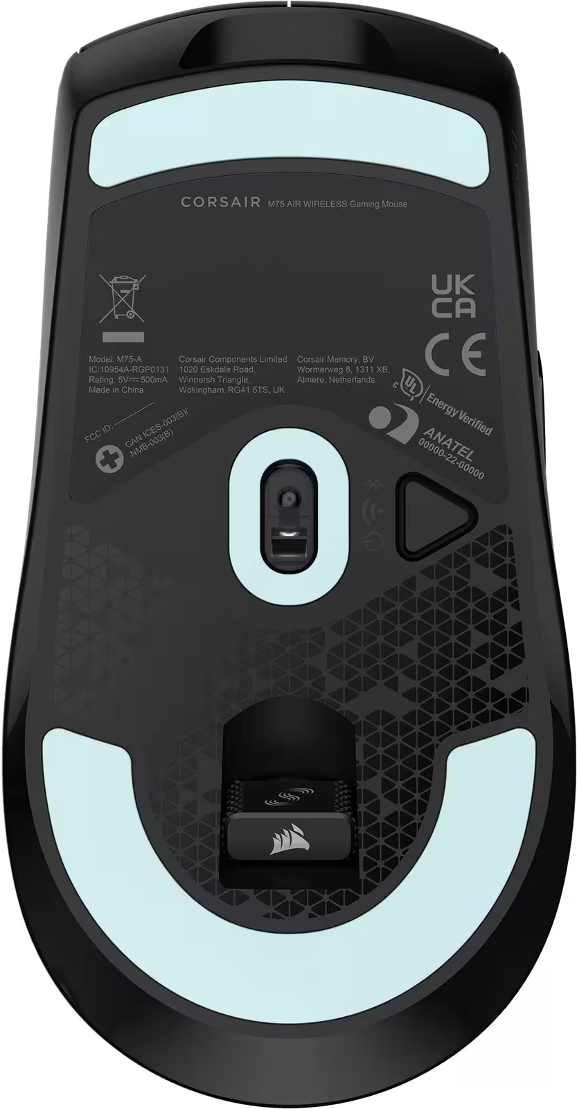 Corsair M75 AIR WIRELESS Ultra-Lightweight Optical Gaming Ambidextrous Mous... 3
