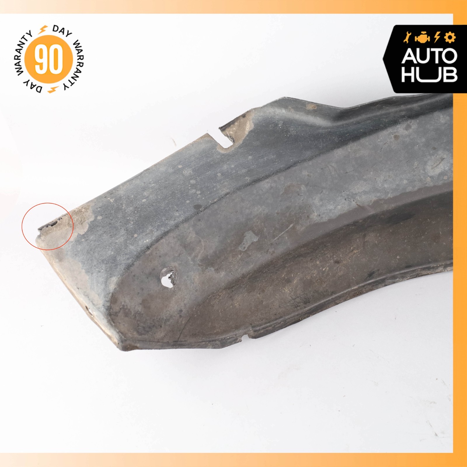 99-02 Rolls Royce Silver Seraph Front Wheel Liner Rear Left Splash Shield OEM