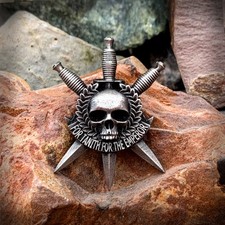 Tanith Imperial Guard Regiment badge pin pewter 