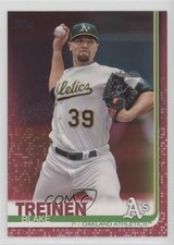 2019 Topps Mother's Day Pink 43/50 Blake Treinen #147 4r3