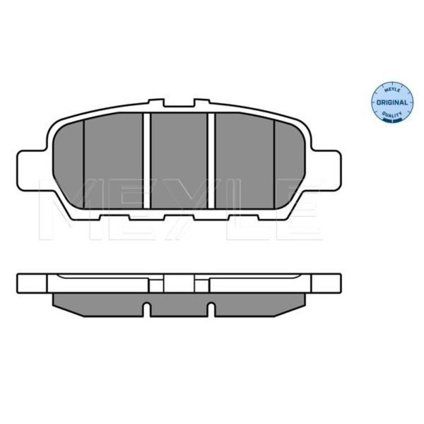 Meyle BremsbeläGe Hinten FüR Nissan Juke Pulsar SchräGheck Suzuki Grand-image