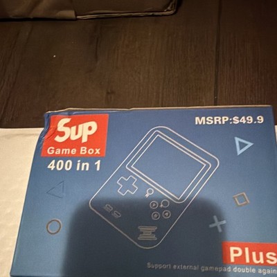 Sup Game Box Plus 400 Handheld System GX-SUP Gamebox Black AV DC Cable