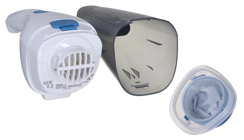 5035048697955 Black & Decker NVC115JL handheld vacuum Grey, White Bagless BL - Bild 4 von 4