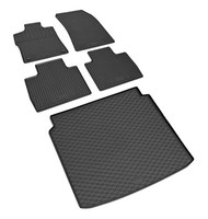 GummifußMatten Und Kofferraumwanne Passend FüR Citroen C5X Ab 2022