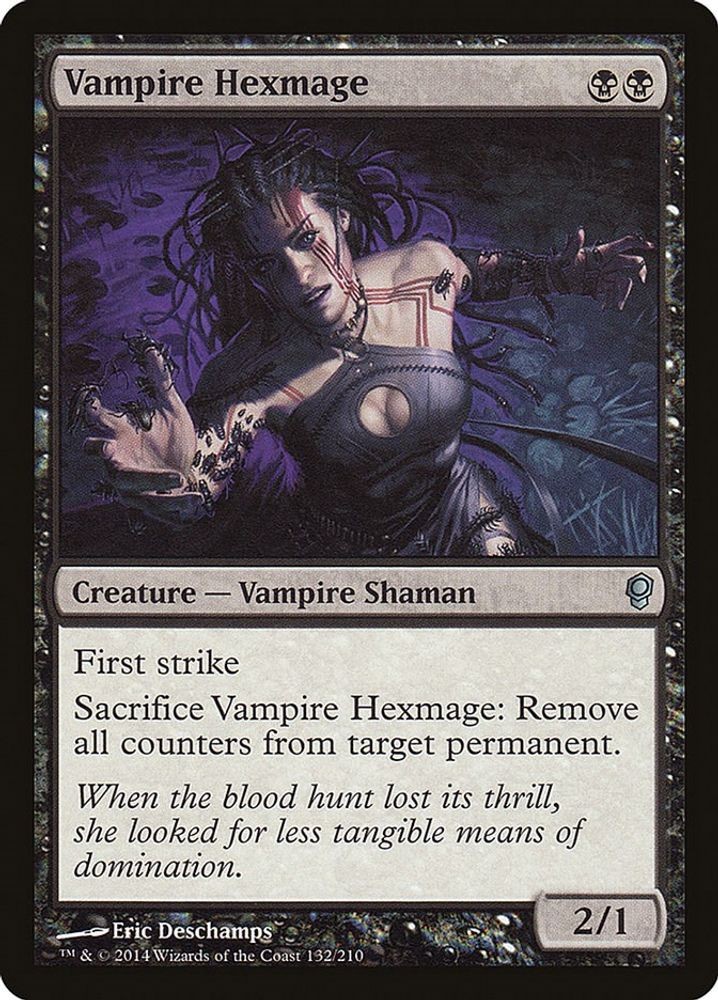 2014 Magic: The Gathering Conspiracy - Vampire Hexmage (#132, U, Lightly Played)