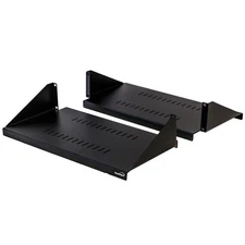 NavePoint 2U Center Mount Rack Shelves for 19-inch Racks, Vented - Parent