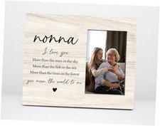 Nonna Grandma Picture Frame, Nonna Gifts, Nonna Mother's Day Birthday Gifts