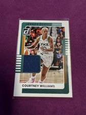 2025 Panini Donruss WNBA - #13 JERSEY Series Courtney Williams  (MEM) - Lynx