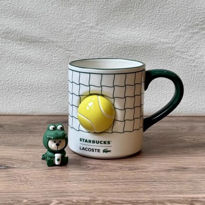 2026 China Starbucks × Lacoste collaboration Tennis Crocodile