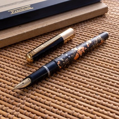 1980s Vintage Pilot Super 250 R14K 14K Gold Posting Nib Fountain Pen