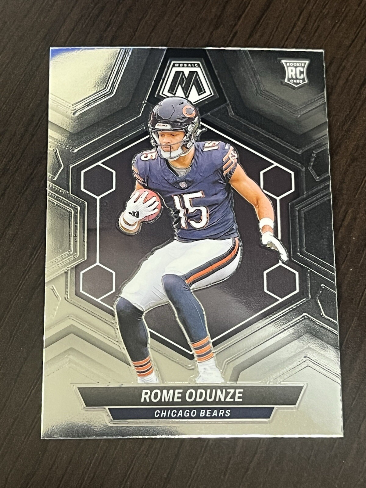 2024 Panini Mosaic Rome Odunze Rookie Base Chicago Bears #309 