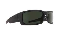SPY OPTIC Sunglasses - General Soft Matte Black Frames with Grey-Green Lenses