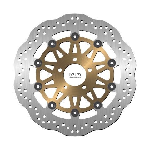 Disque de frein avant ventilé pour Kawasaki VN 1600 avec endurance thermique accrue