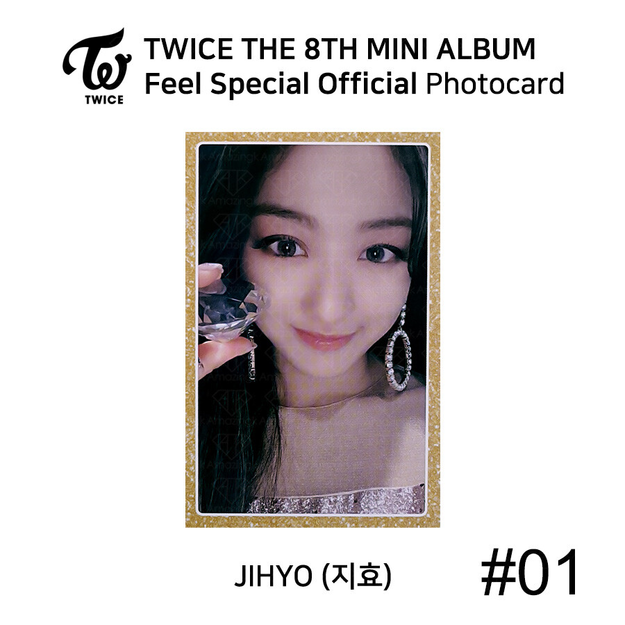 TWICE 8th Mini Album Feel Special Official Photocard JIHYO KPOP K