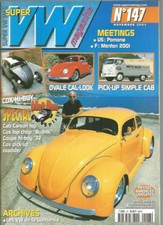 VW MAGAZINE N°147 COX HI-BOY / OVALE CAL-LOOK / PICK-UP SIMPLE CAB/ VW LUFTHANSA