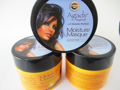 Agadir Argan Oil Moisture Masque 8 oz (Lot of 3)