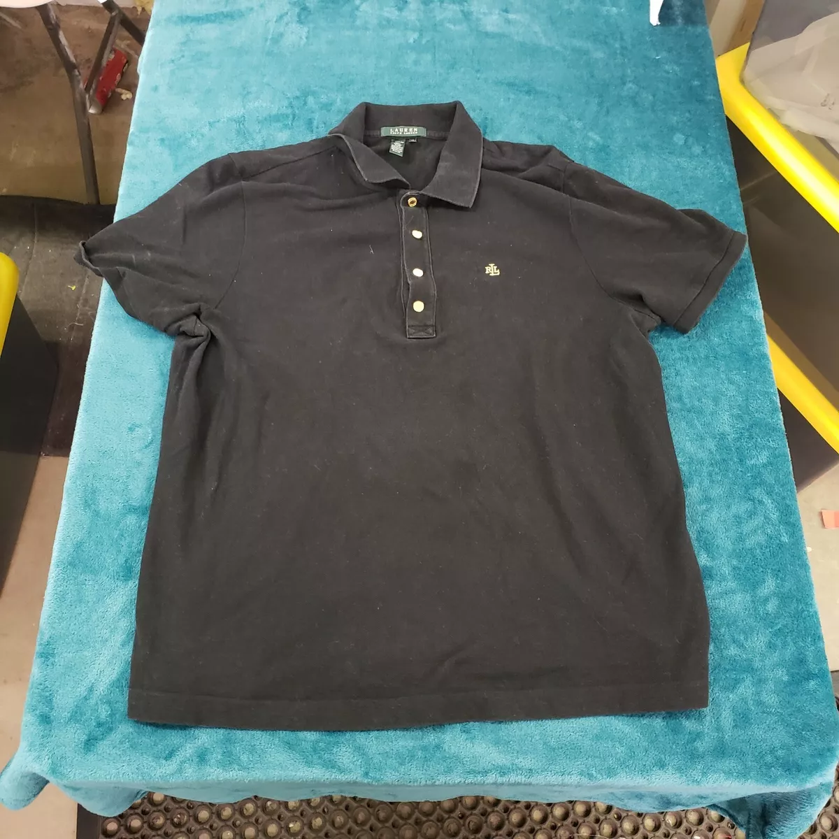 Black short sleeve polo shirt womens online