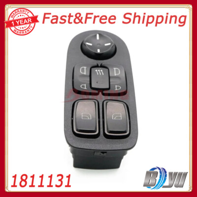 Master Power Window Switch 1811131 For DAF CF65 CF75 CF85 XF95 XF105 1736600