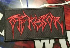 PARCHE BANDA OPRESOR DEATH METAL BORDADO (Leer anuncio)