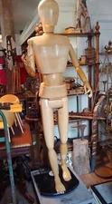 Posable 6 Foot Tall Articulating Artist Model Mannequin